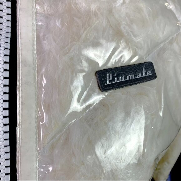 PIUMATE FEATHER DUCK DOWN COAT WINTER COAT BOMBER JACKET CLEAR JACKET WOMEN - Picture 12 of 13